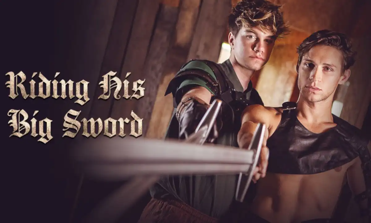 Jordan Lake & Shae Reynolds Star in TwinkPop's "Riding His Big Sword"