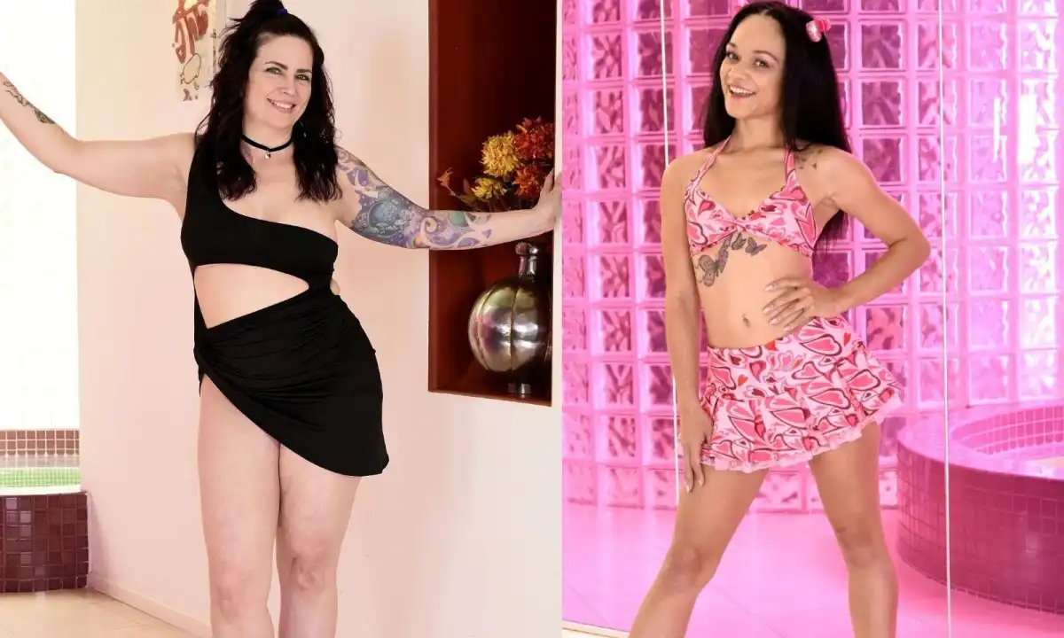 Lily Pleasure, Kiki Cali Debut in New DP Diva & PervCity Scenes