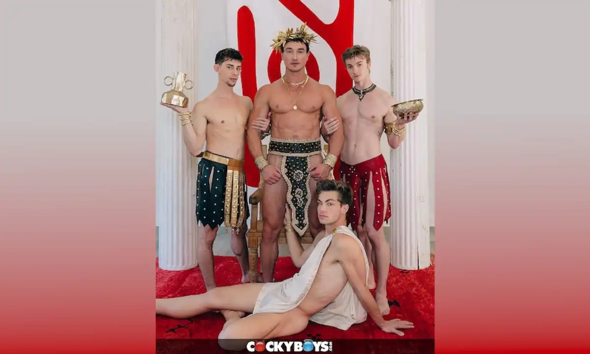 CockyBoys Premieres Jake Jaxson's Fantasy Feature "Gods & Heroes"