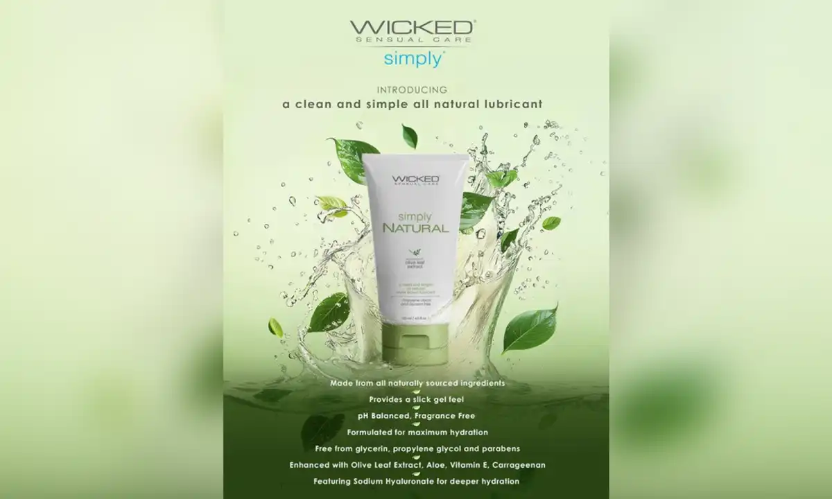 Wicked Sensual Care Launches simply Natural Water-Based Lubricant