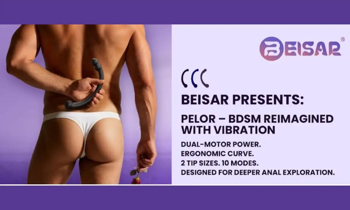 Beisar Unveils Pelor: Dual-Motor Vibrating Anal Hook