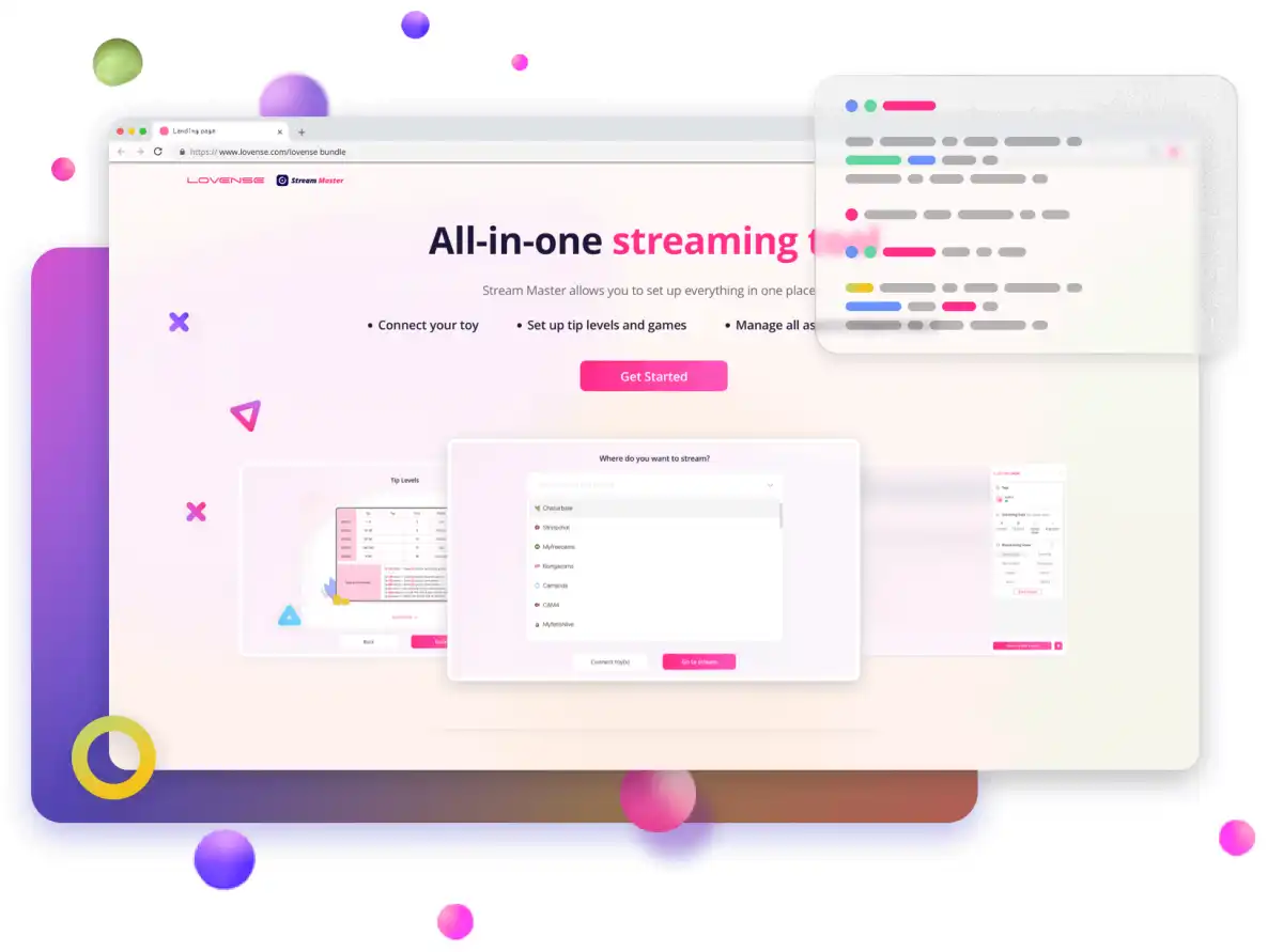 SinParty Integrates with Lovense Stream Master for Mobile Streaming