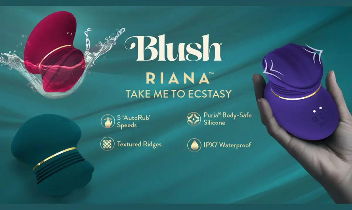 Blush Introduces Riana: A New Clitoral Stimulator with AutoRub Technology