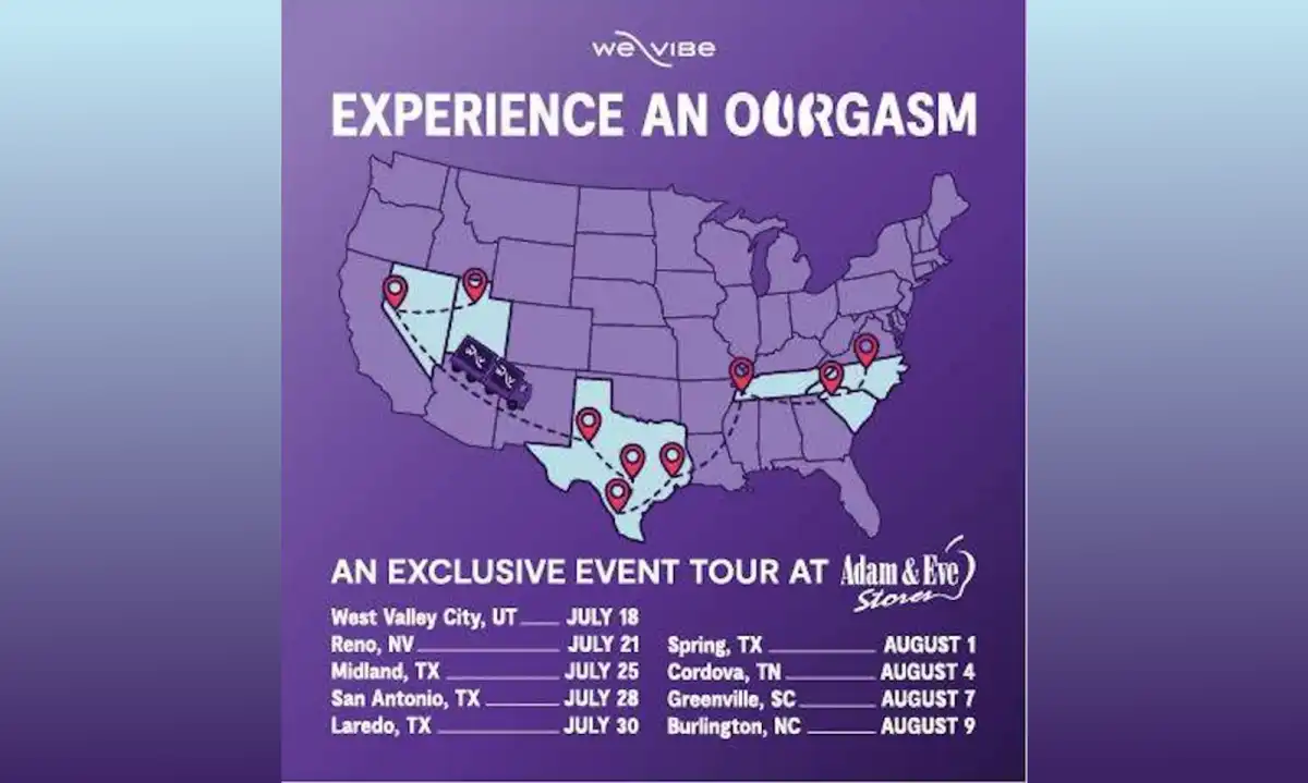 We-Vibe & Adam & Eve Launch "Experience an Ourgasm!" Tour