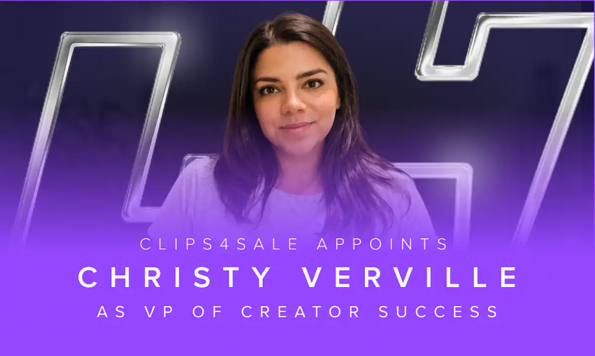 Christy Verville Named VP of Creator Success at Clips4Sale