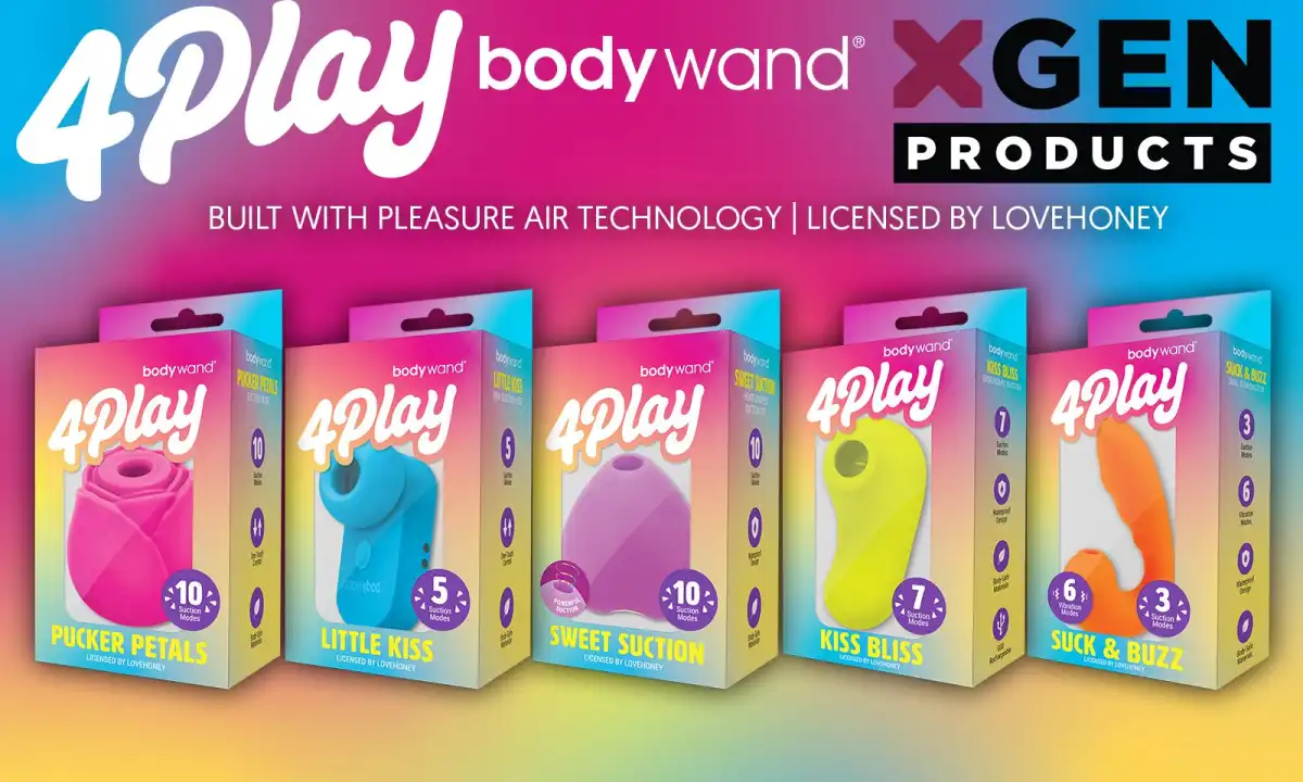 Xgen Products Launches Bodywand 4Play Pleasure Air Collection