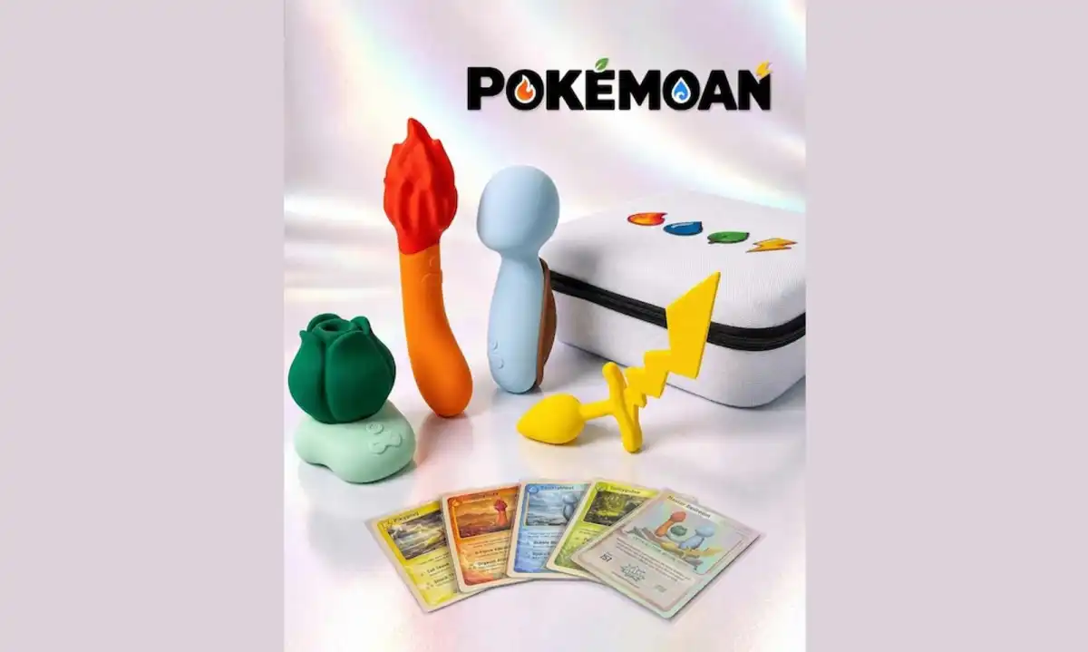 Geeky Sex Toys Relaunches Pokemoan Line with Four New Models