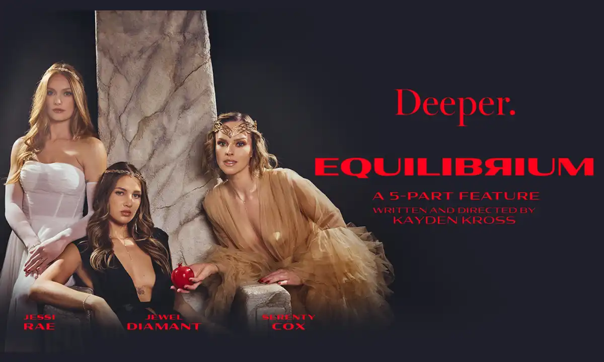 Serenity Cox Stars in Deeper's "Equilibrium" Fantasy Feature