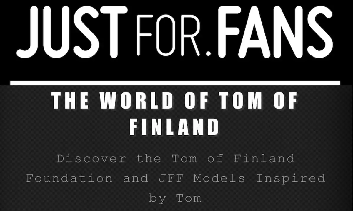 JustFor.fans Launches Tom of Finland Curated Section