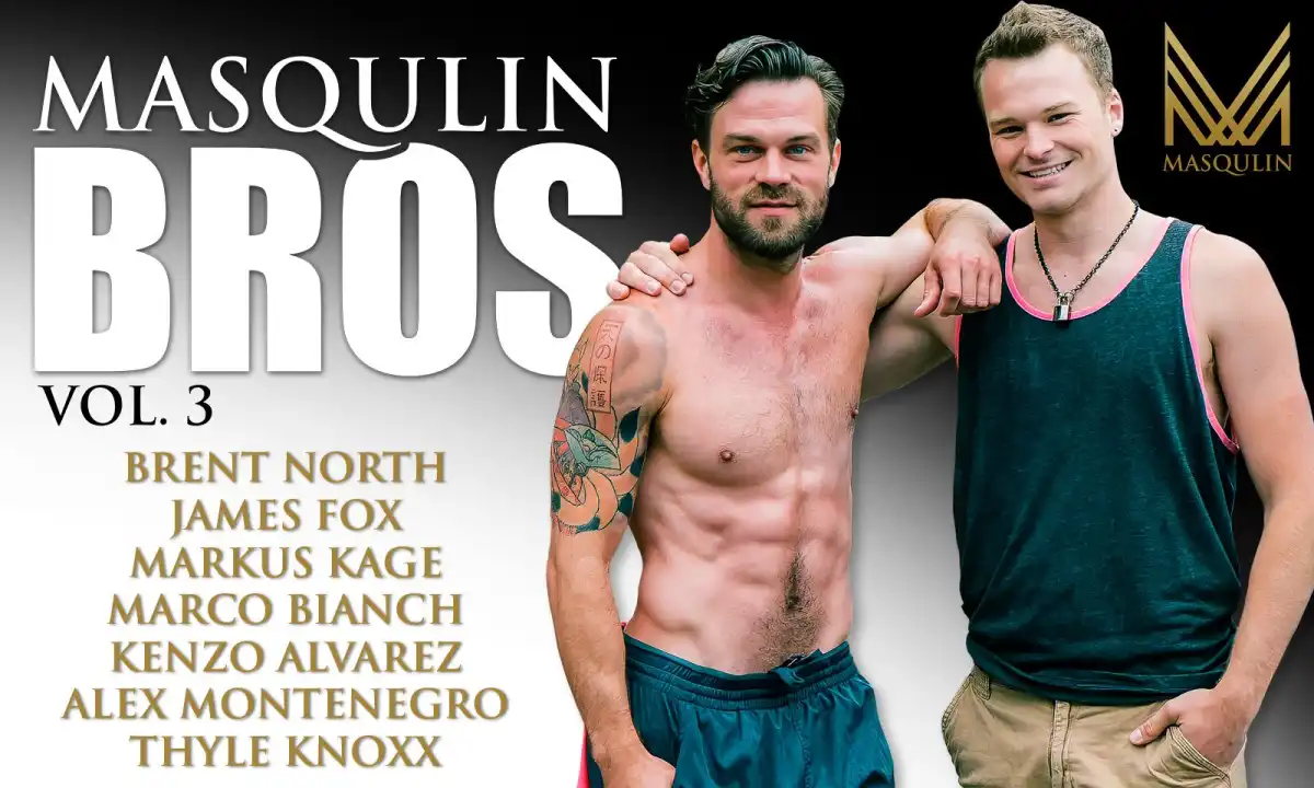 Masqulin Releases "Masqulin Bros Vol. 3" DVD Featuring Kenzo Alvarez