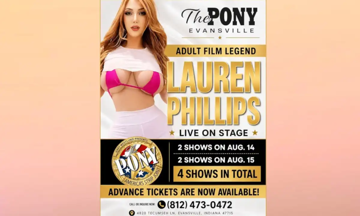 Lauren Phillips Returns to The Pony Evansville for Two Nights