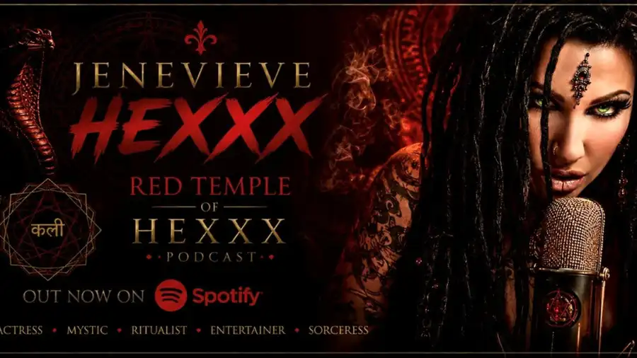Jenevieve Hexxx Launches "Red Temple of Hexxx" Podcast