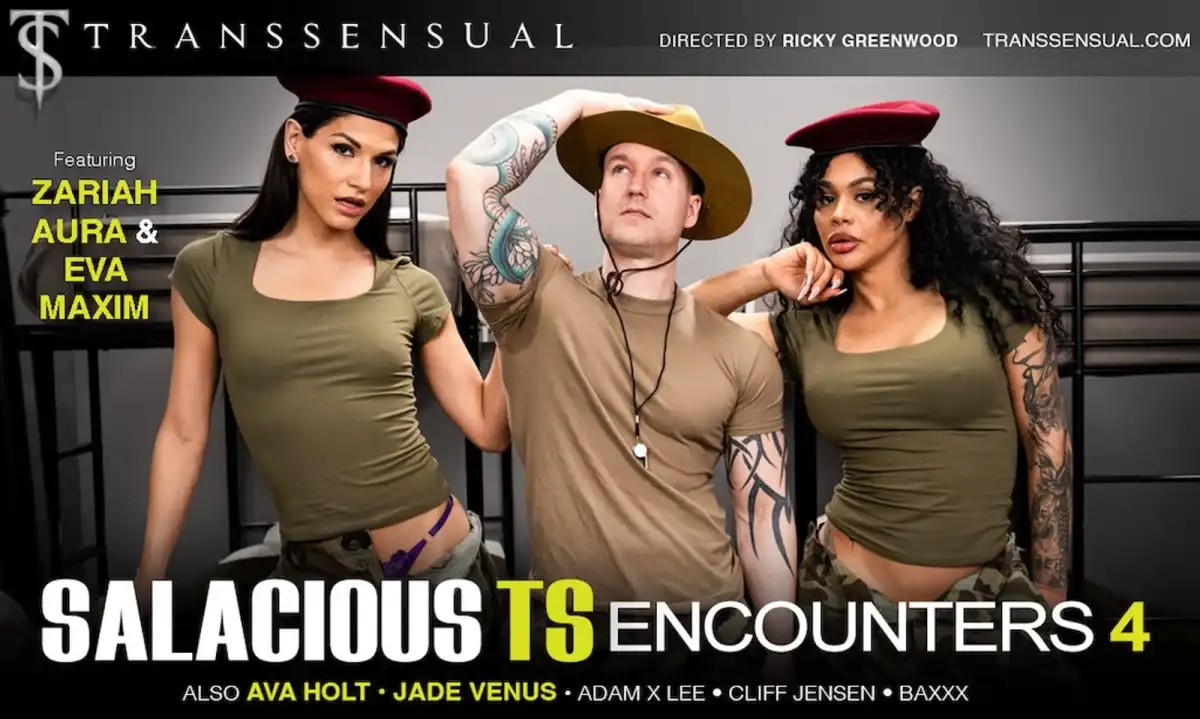 Salacious TS Encounters 4: Eva Maxim & Zariah Aura Star