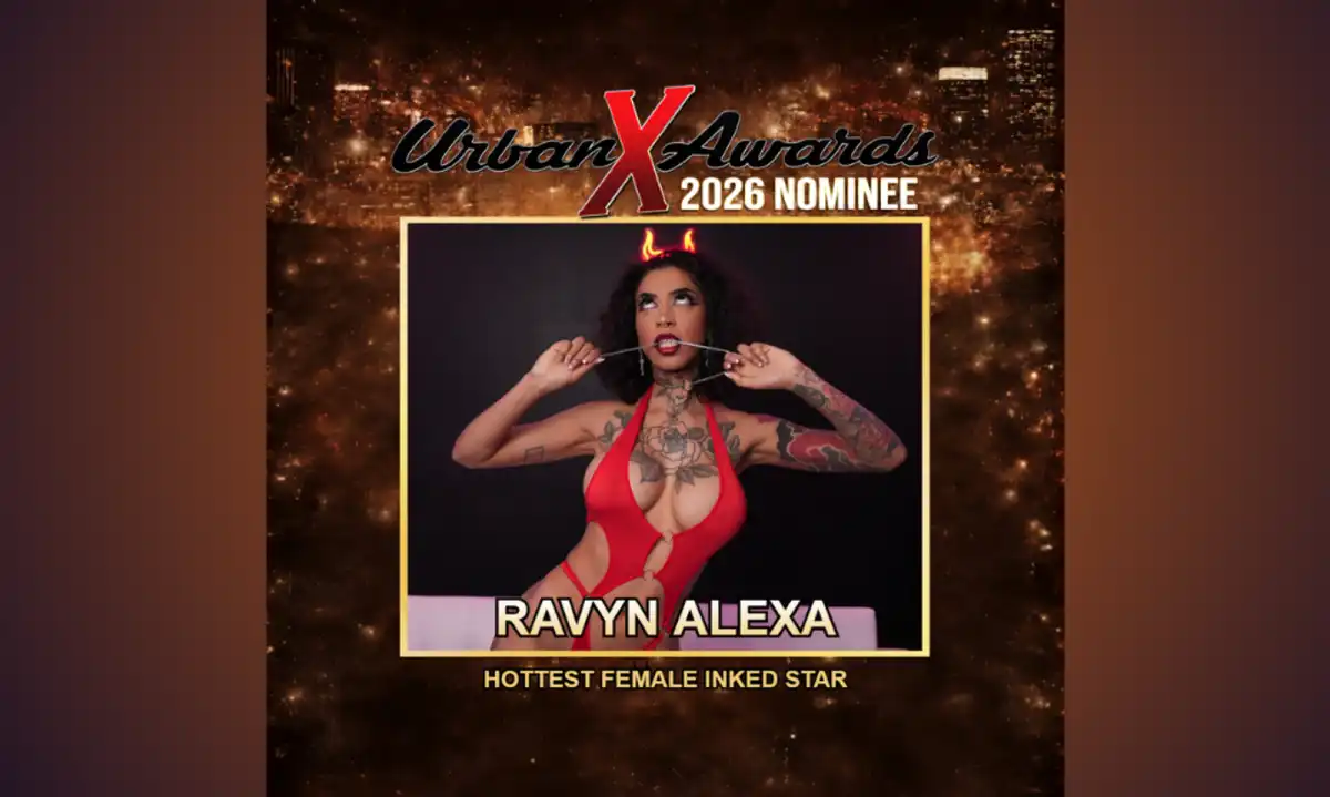 Ravyn Alexa Wins Urban X Award for Hottest Fetish Star