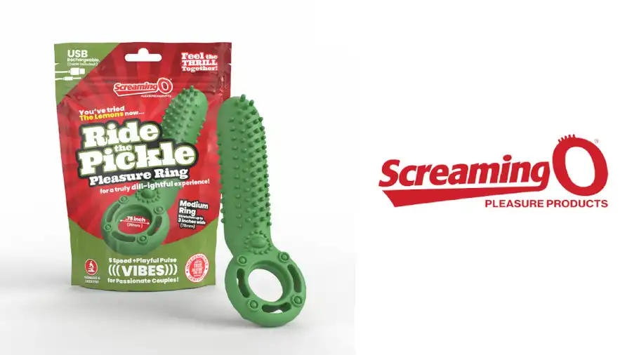 Screaming O Introduces 'Ride the Pickle' Vibrating C-Ring