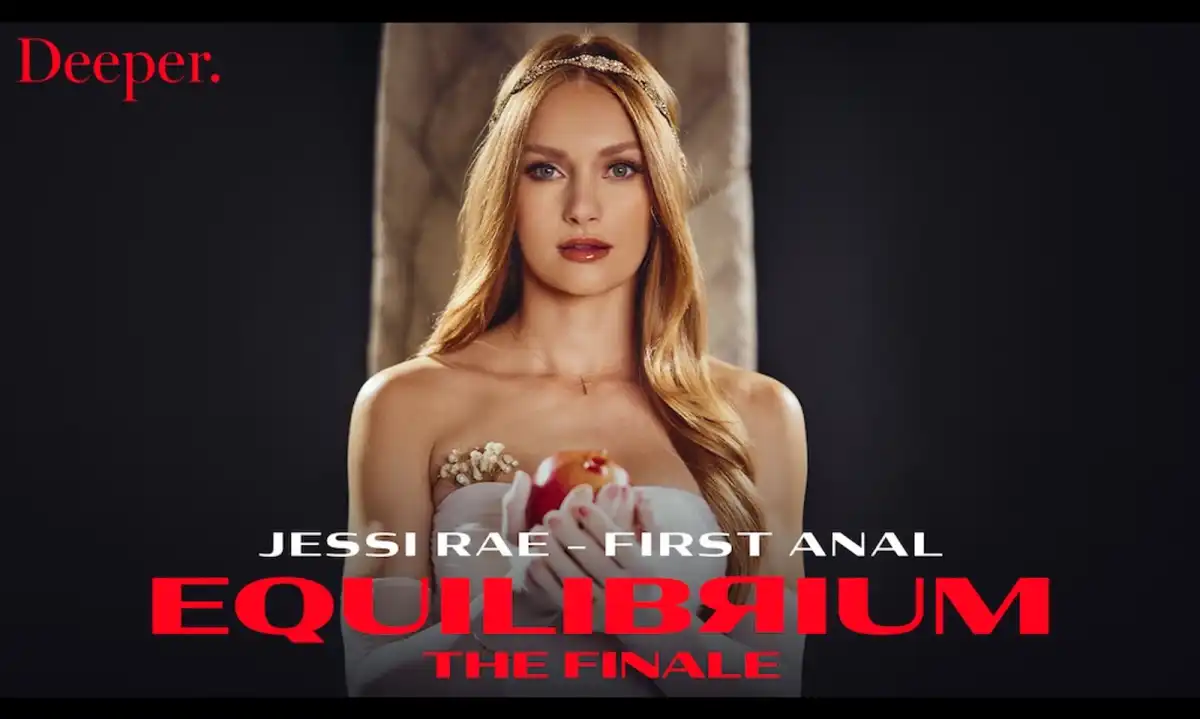 Jessi Rae's First Anal Scene Debuts in Deeper's Equilibrium Finale