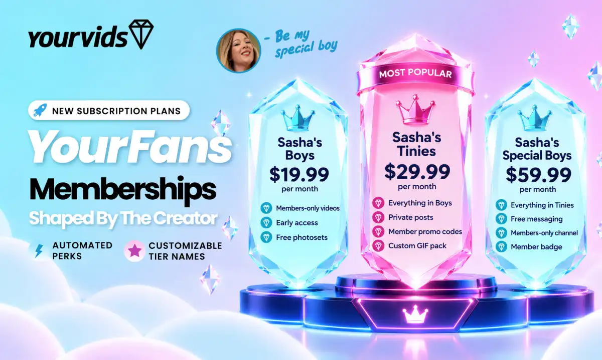 YourVids Launches YourFans: 100% Creator Earnings & Custom GIFs