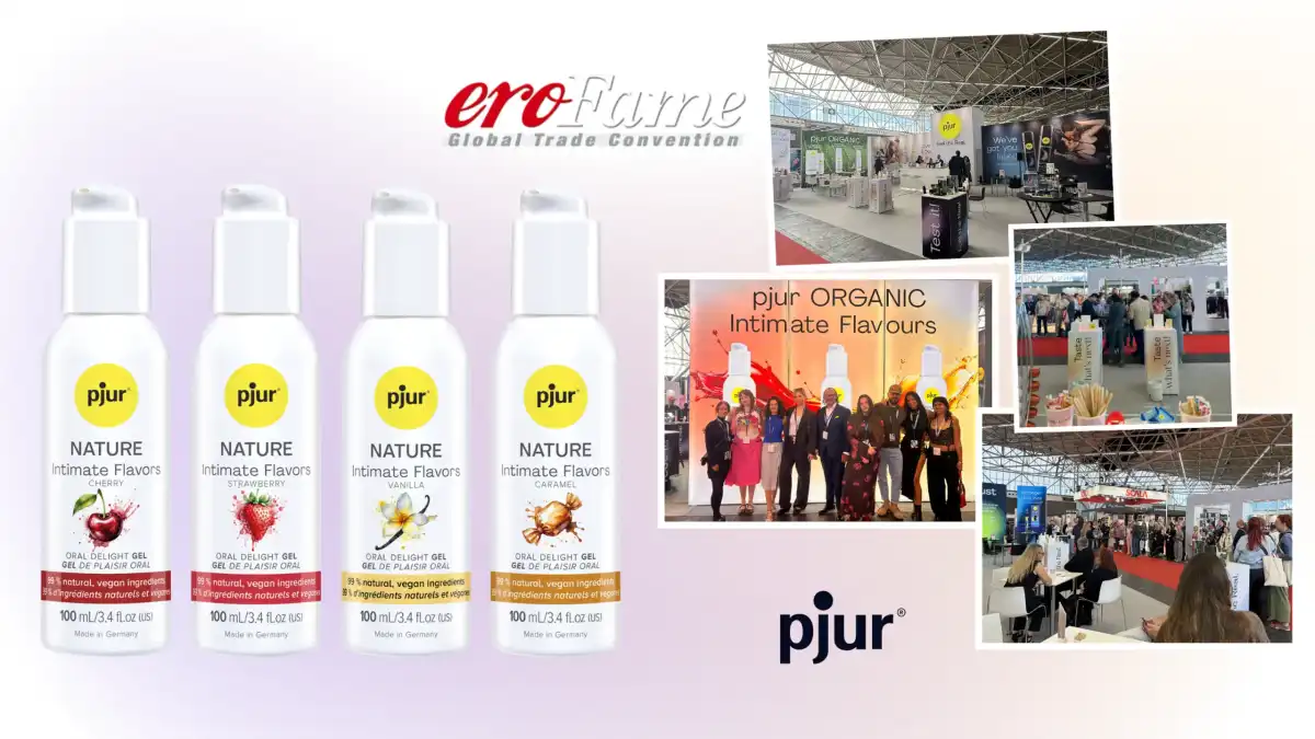 pjur Unveils Organic Intimate Flavors Oral Delights Gel at eroFame