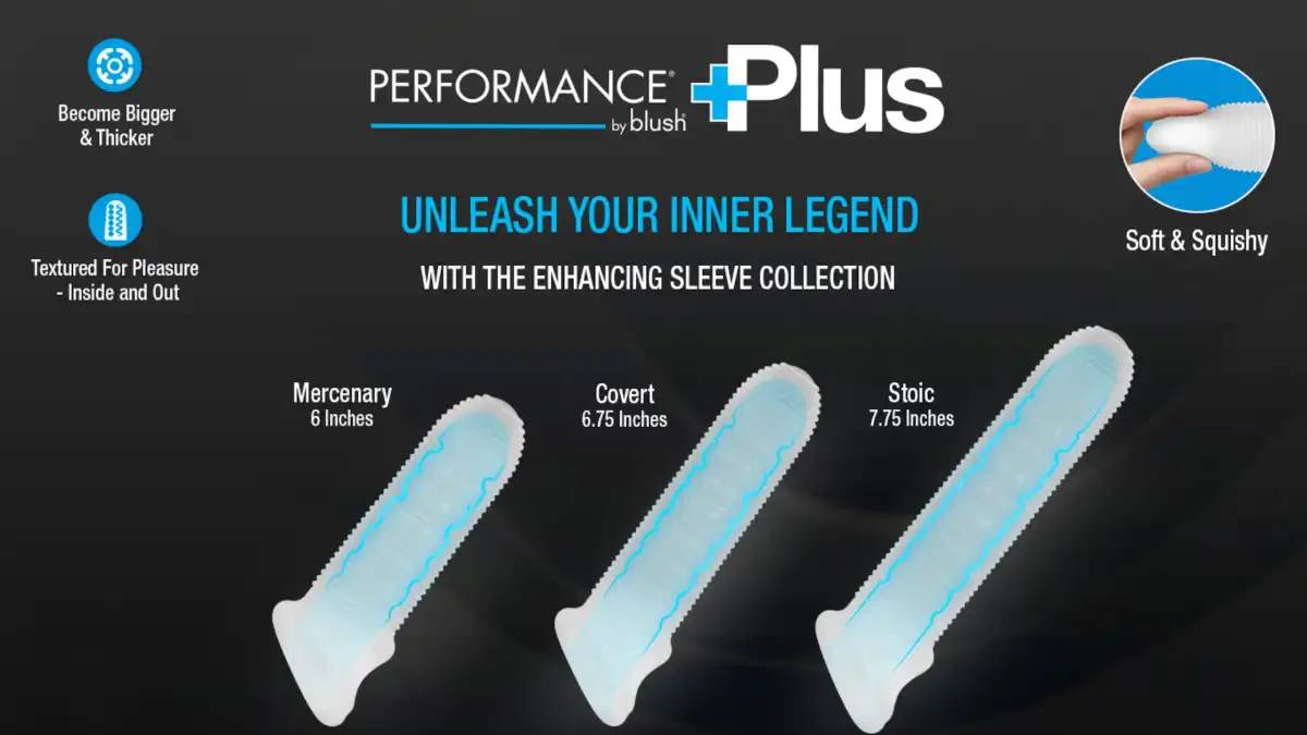 Blush Debuts P+ Extender Sleeves: Mercenary, Covert, Stoic