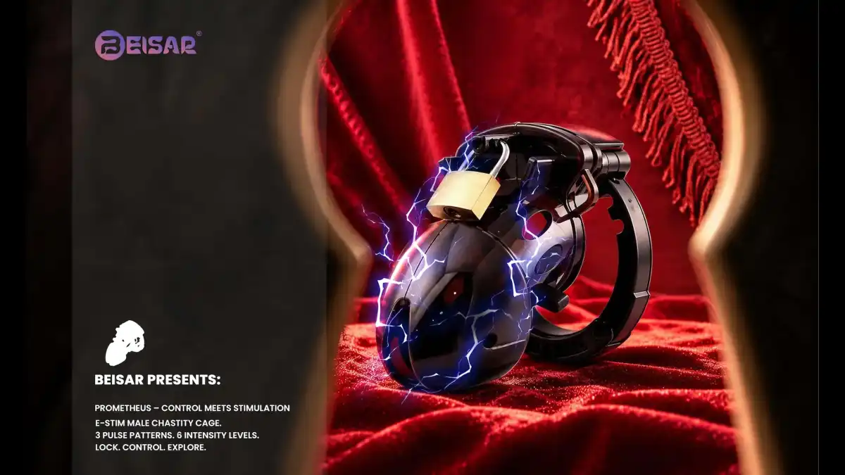 Beisar Launches Prometheus: E-Stim Male Chastity Cage