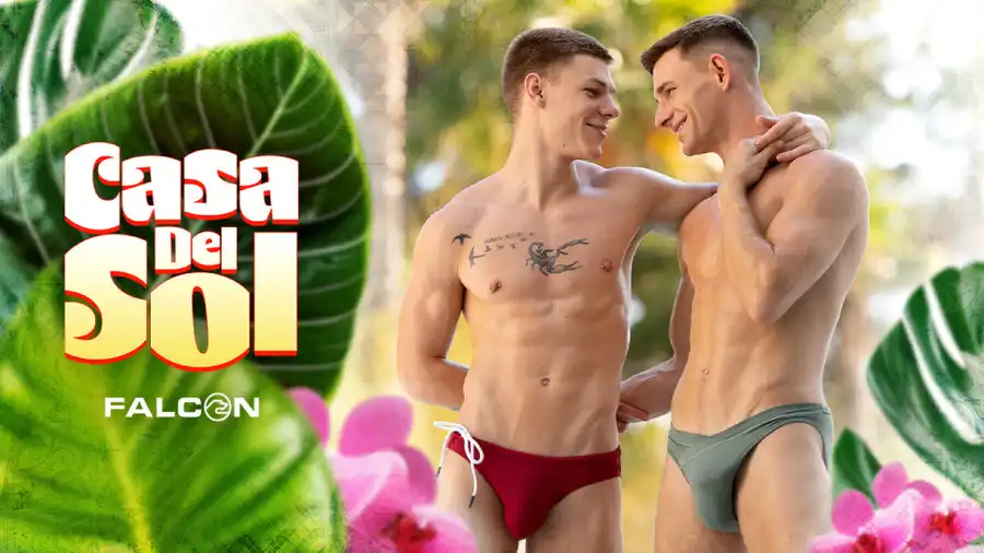 Falcon Studios Releases "Casa del Sol" Featuring Andre Angel & John Jai