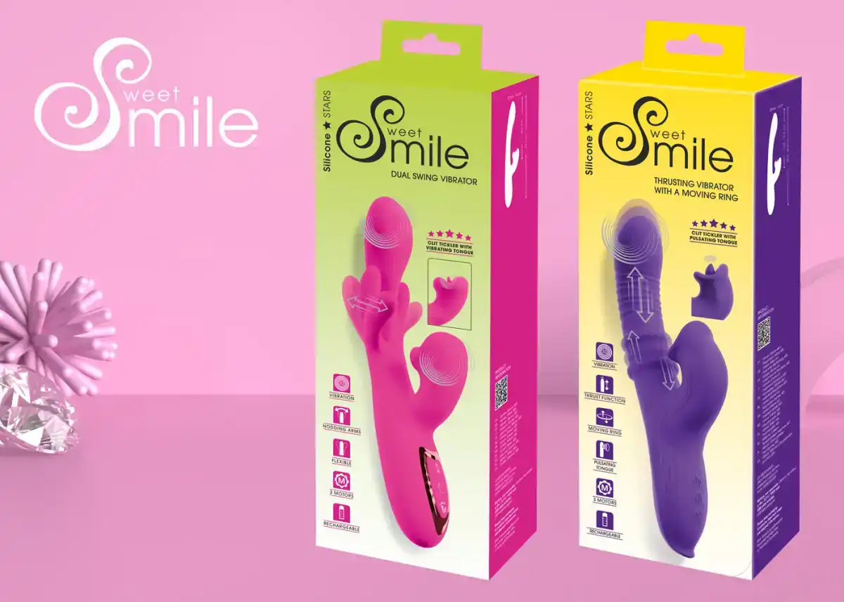 Orion Wholesale Unveils Two New Sweet Smile Vibrators