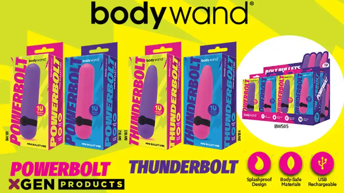 Xgen Products Expands Bodywand Collection with New Mini Bullet Vibrators