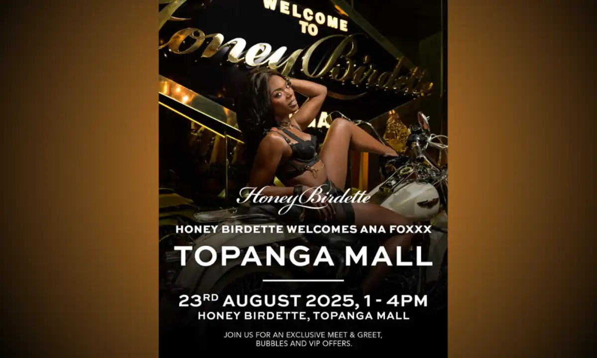 Ana Foxxx Hosts Meet & Greet at Honey Birdette Westfield Topanga