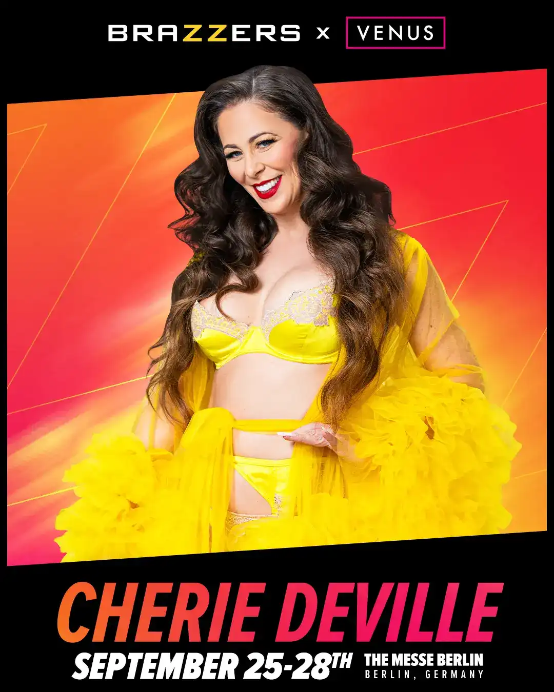 Cherie DeVille to Appear at 2025 Venus Berlin Expo