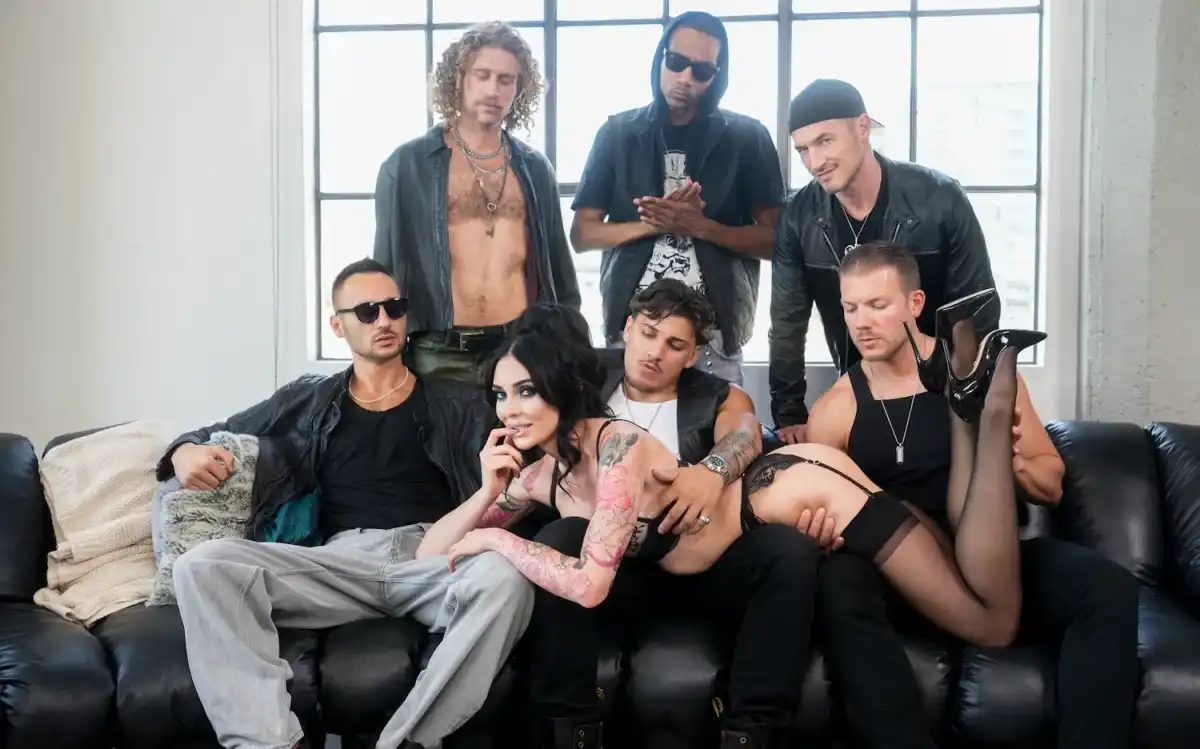 Charlotte Sins' First Gangbang Scene Debuts on AdultTime