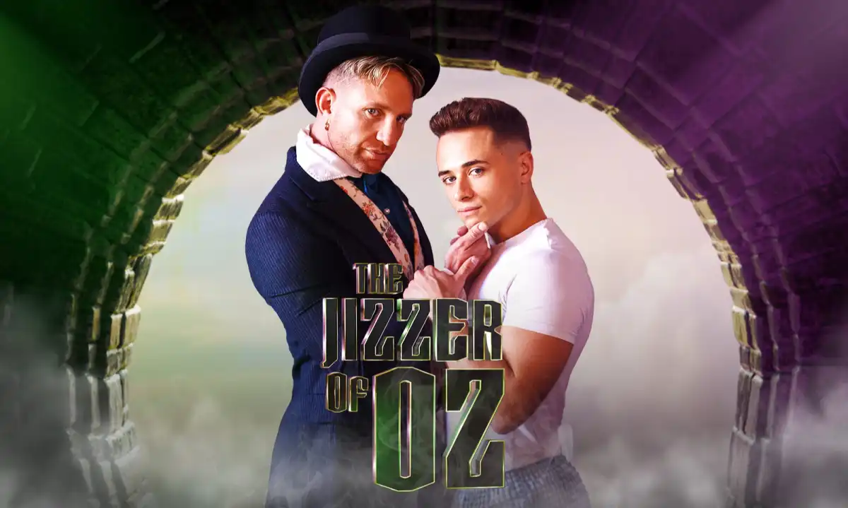 Jake Mathews & Magnus Loki Star in Men.com's 'The Jizzer of Oz'
