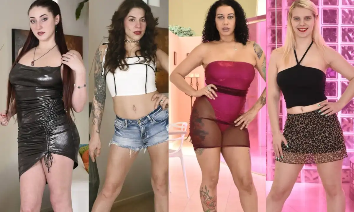 Newcomers Rae West and Memel Wilde Shine in Debut Scenes at DP Diva and PervCity