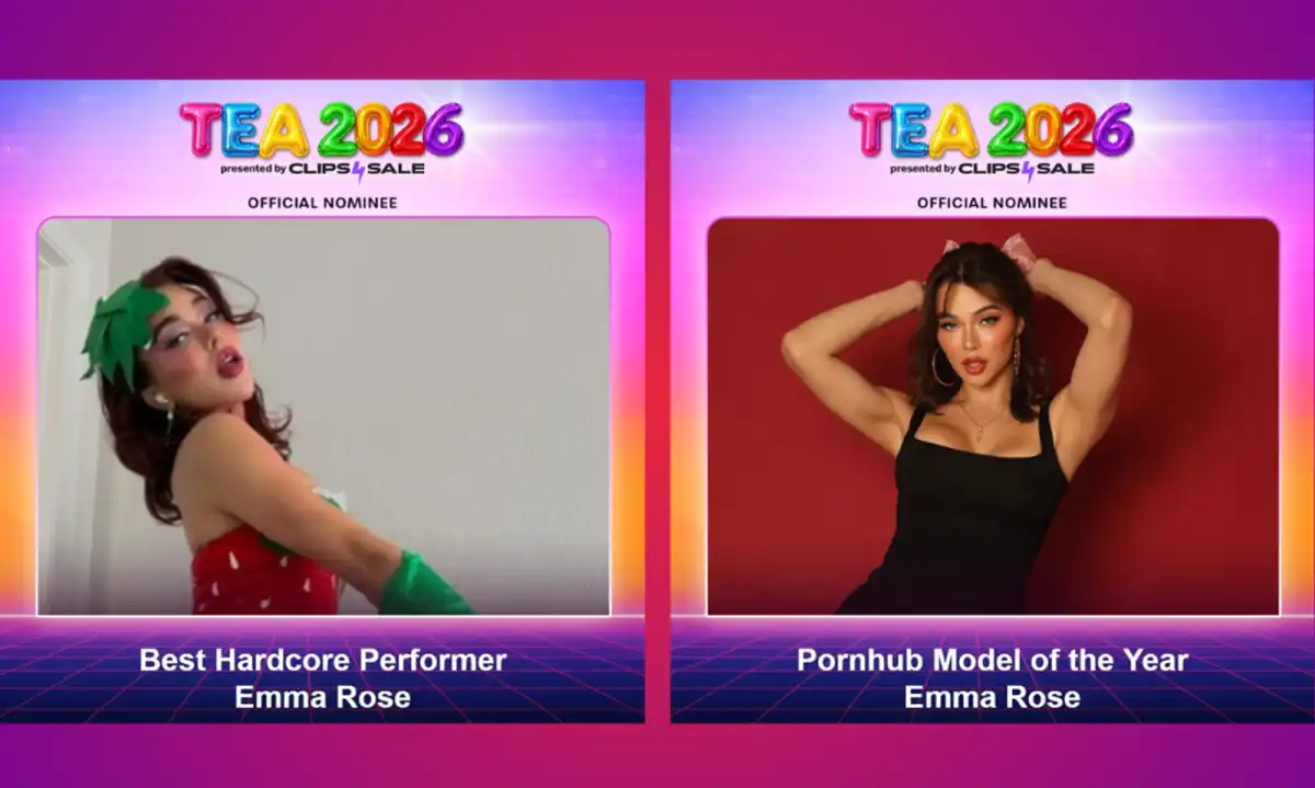 Emma Rose Earns Three Nominations at the 2026 Trans Erotica Awards