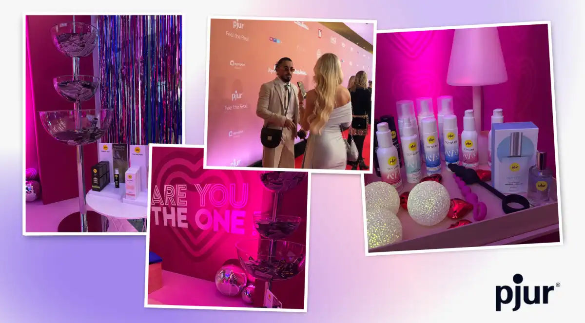 Pjur Celebrates Partnership with RTL Reality Awards, Showcases Products