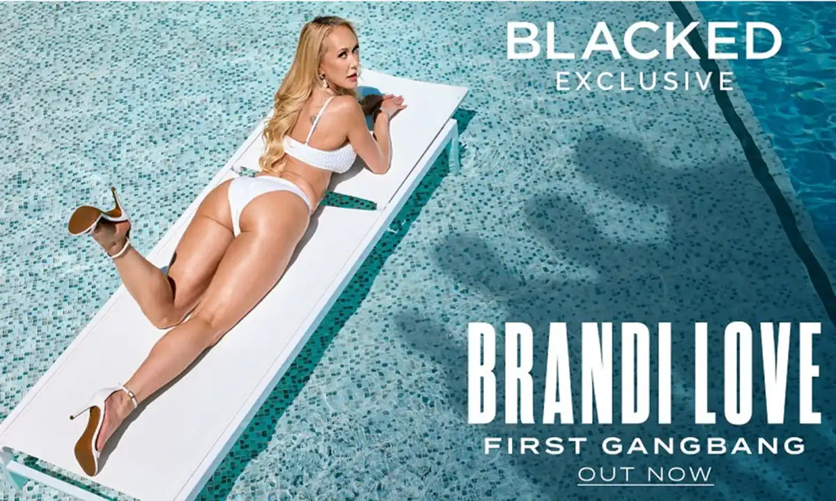 Brandi Love's First Gangbang Scene Released by Blacked