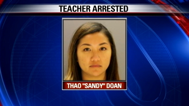 Teacher accused of paying student $28,000 to hide sex abuse secret